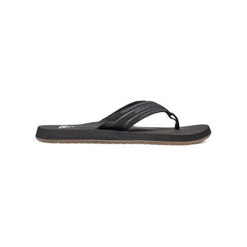 Quiksilver Monkey Wrench Sandals - Black / Black / Brown
