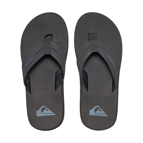 Quiksilver Monkey Wrench Sandals - Black / Black / Brown