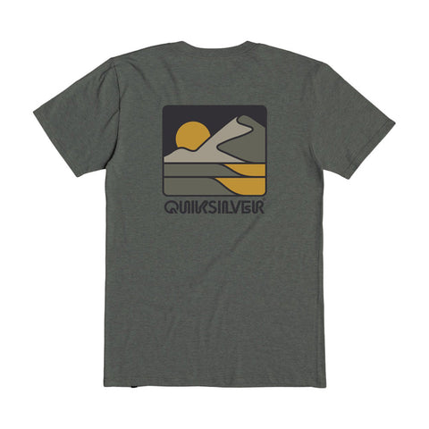 Quiksilver Nature Calling T-Shirt - Thyme Heather