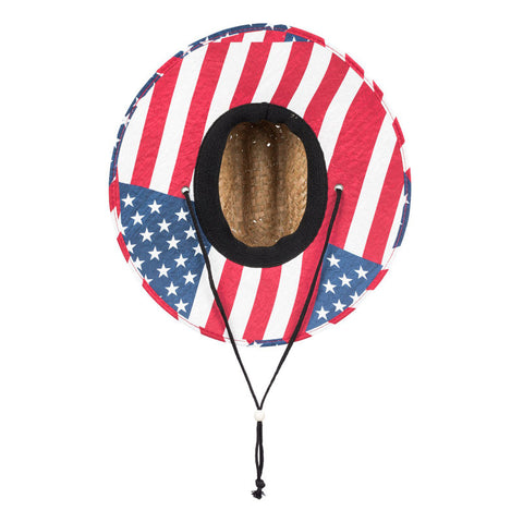 Quiksilver Outsider Straw Hat - Merican Stripe