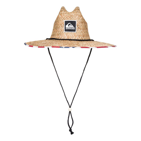 Quiksilver Outsider Straw Hat - Merican Stripe