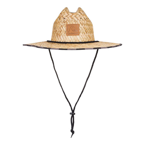Quiksilver Outsider Straw Hat - Black Checkers