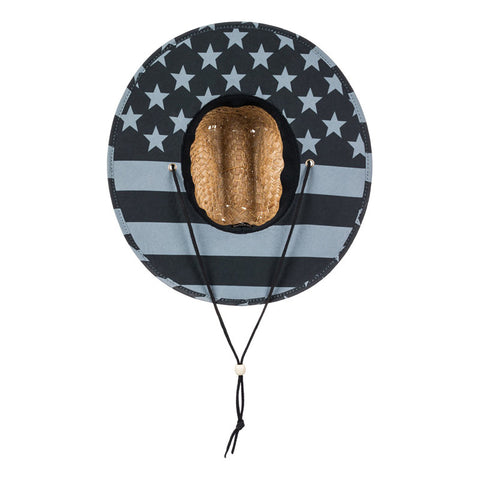 Quiksilver Outsider Straw Hat - Dark Shadow