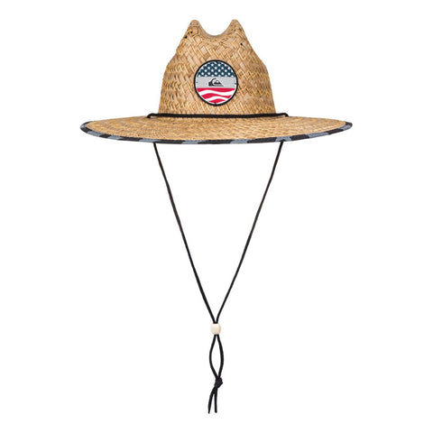 Quiksilver Outsider Straw Hat - Dark Shadow