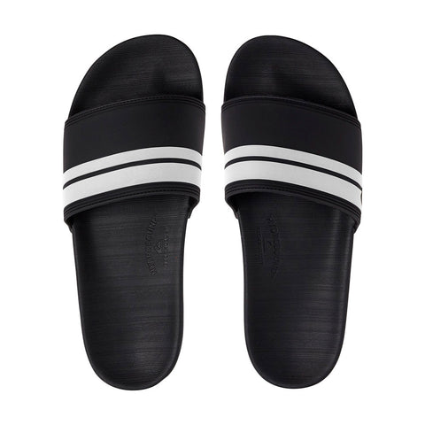 Quiksilver Rivi Slide Sandal - Black / Black / White