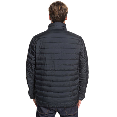 Quiksilver Scaly Full Zip Puffer - Black