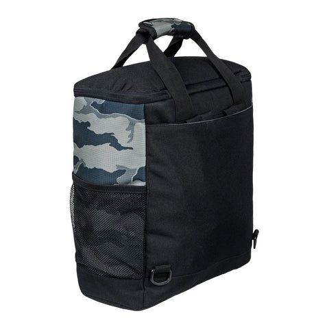 Quiksilver Seabeach 18L Medium Insulated Cooler Backpack - Camo Black