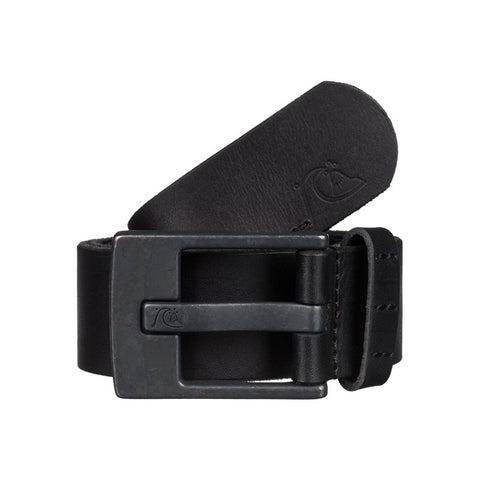 Quiksilver Section Leather Belt - Black