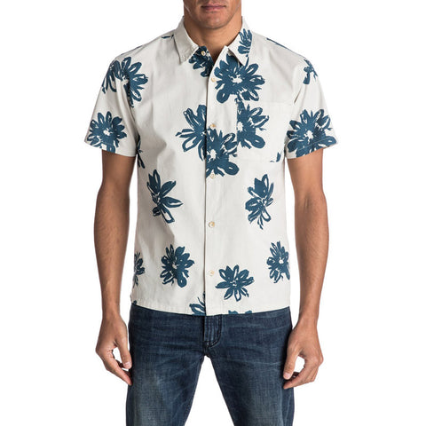 Quiksilver South Beach Dimes Shirt - Birch Vintage Surf