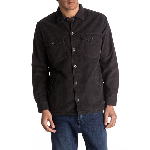 Quiksilver Storm Petrel L/S Over Shirt - Tarmac