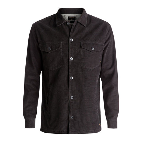 Quiksilver Storm Petrel L/S Over Shirt - Tarmac