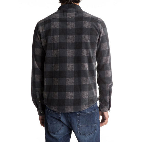 Quiksilver Surf Days Polar Fleece Shirt - Dark Grey Heather