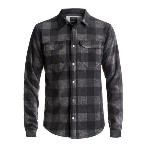 Quiksilver Surf Days Polar Fleece Shirt - Dark Grey Heather