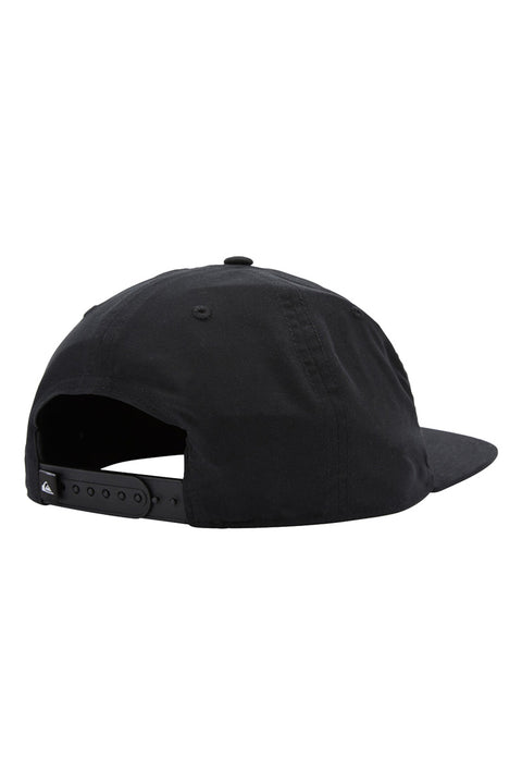 Quiksilver Surfwash Snapback Hat - Black - Back