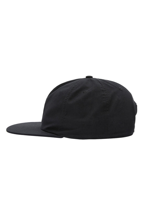 Quiksilver Surfwash Snapback Hat - Black - Side
