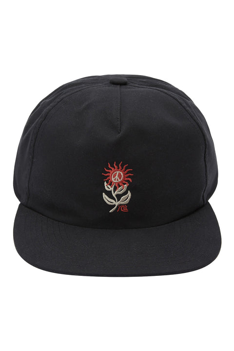 Quiksilver Surfwash Snapback Hat - Black - Front