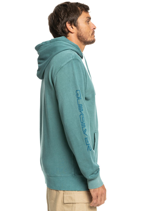 Quiksilver Sweet As Slab Hoodie - Brittany Blue - Side