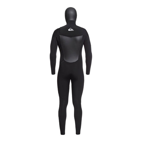 Quiksilver Syncro 5/4/3 CZ GBS Hooded Wetsuit - Black / Silver