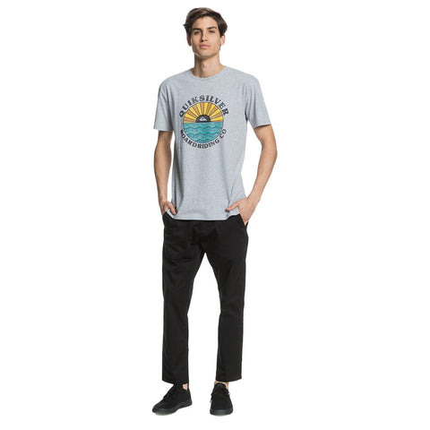 Quiksilver The Modern Rage Short Sleeve Tee - Micro Chip Heather