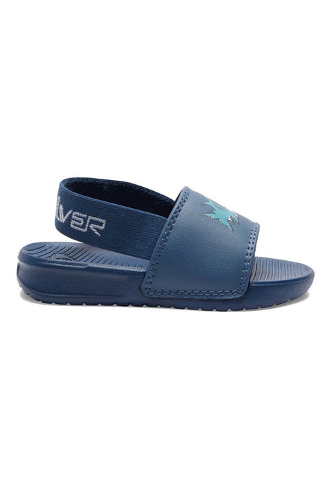 Quiksilver Bright Coast Adjustable Toddler Sandal - Blue - Side
