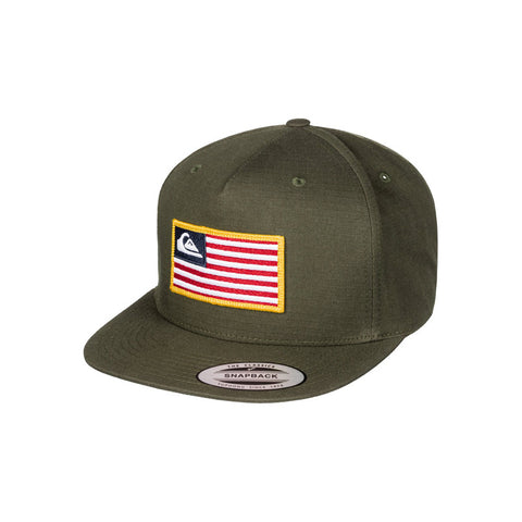 Quiksilver Tonal Pride Snapback Hat - Oldy Black