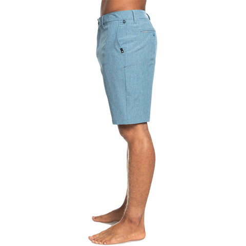 Quiksilver Union Heather Amphibian 20" Shorts - Captains Blue
