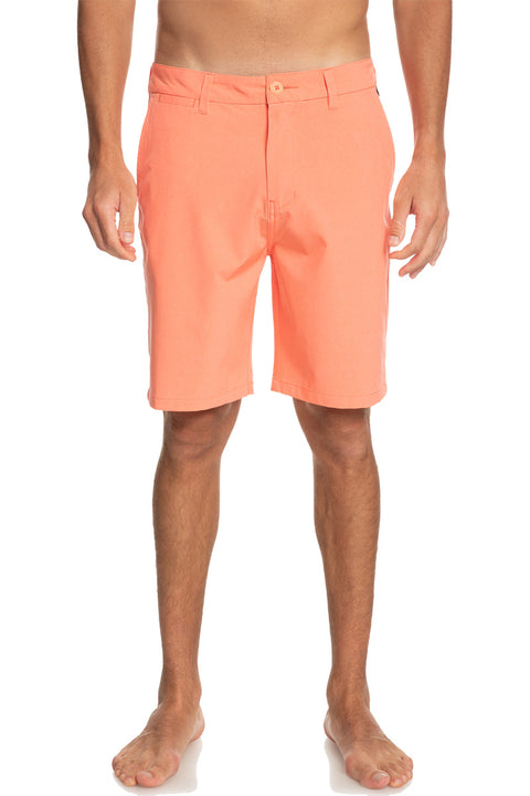 Quiksilver Union Heather Amphibian 20" Boardshorts - Fresh Salmon