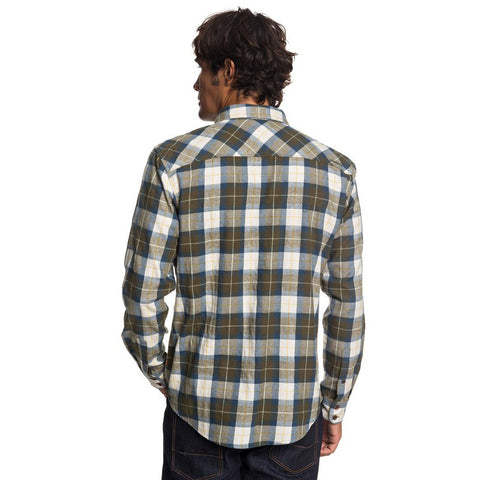 Quiksilver Waterman Wade Creek Flannel - Ivy Green