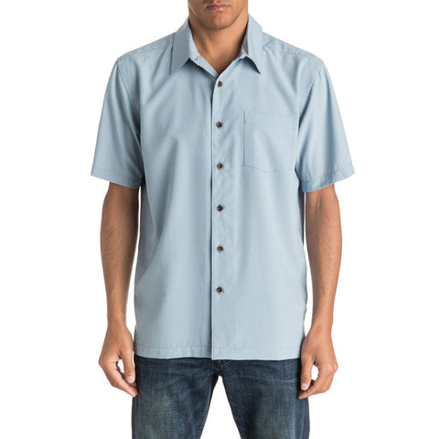 Quiksilver Waterman Cane Island Short Sleeve Shirt - Provencial