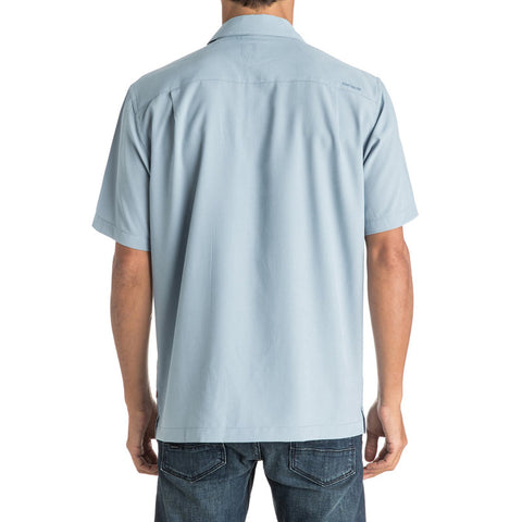 Quiksilver Waterman Cane Island Short Sleeve Shirt - Provencial