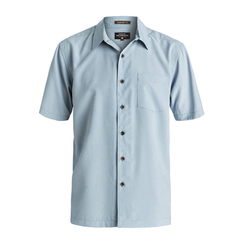 Quiksilver Waterman Cane Island Short Sleeve Shirt - Provencial