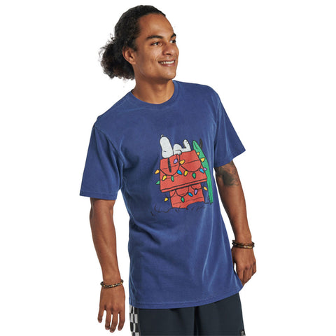 Quiksilver X Peanuts Arvo Session T-Shirt - Navy Blazer