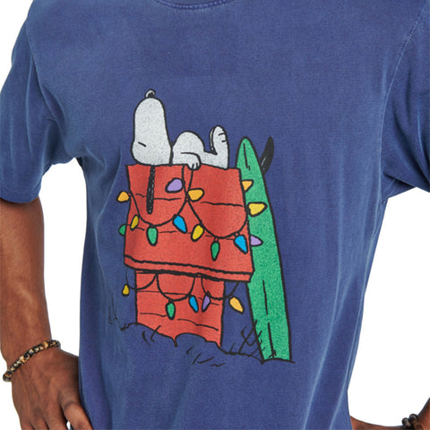 Quiksilver X Peanuts Arvo Session T-Shirt - Navy Blazer