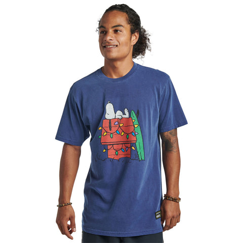 Quiksilver X Peanuts Arvo Session T-Shirt - Navy Blazer