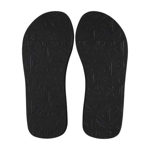 Quiksilver Molokai Layback Youth Sandals - Black / Blue / Blue
