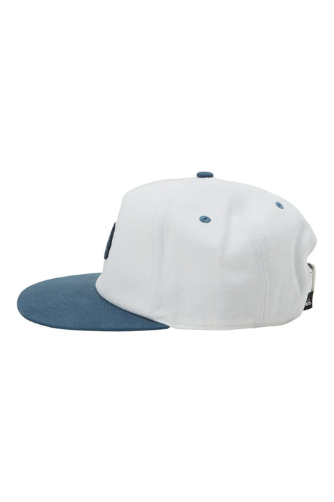 Quiksilver Zinger Baseball Hat - White - Side