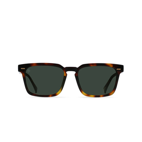 Raen Adin Sunglasses - Kola Tortoise / Green