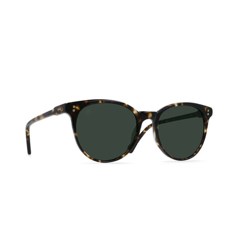 Raen Norie Sunglasses - Brindle Tortoise / Green