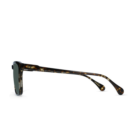 Raen Wiley Sunglasses - Brindle Tortoise / Green