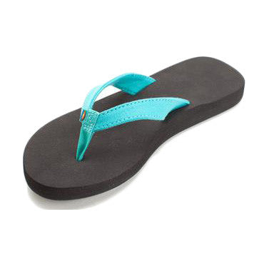 Rainbow The Bella Single Layer Wedge Sandal - Teal