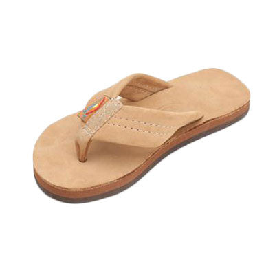 Rainbow Kids Premier Leather Single Layer Sandal - Sierra Brown