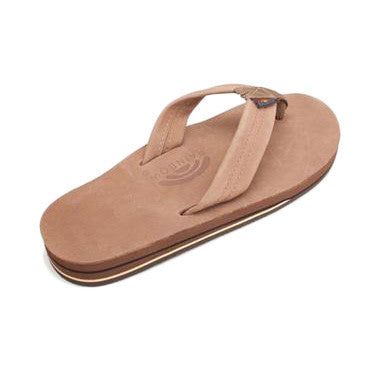 Rainbow Premier Leather Double Layer Sandal - Sierra Brown