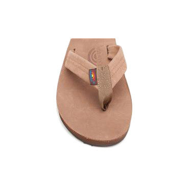 Rainbow Premier Leather Double Layer Sandal - Sierra Brown