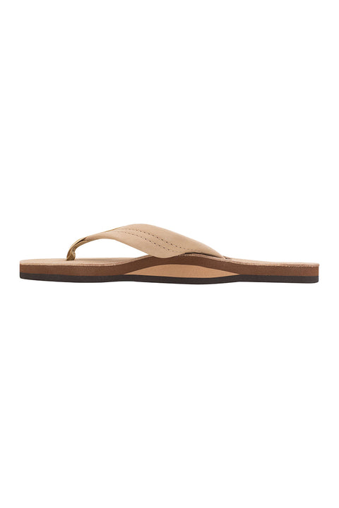 Rainbow Women's Premier Leather Single Layer Sandal - Sierra Brown