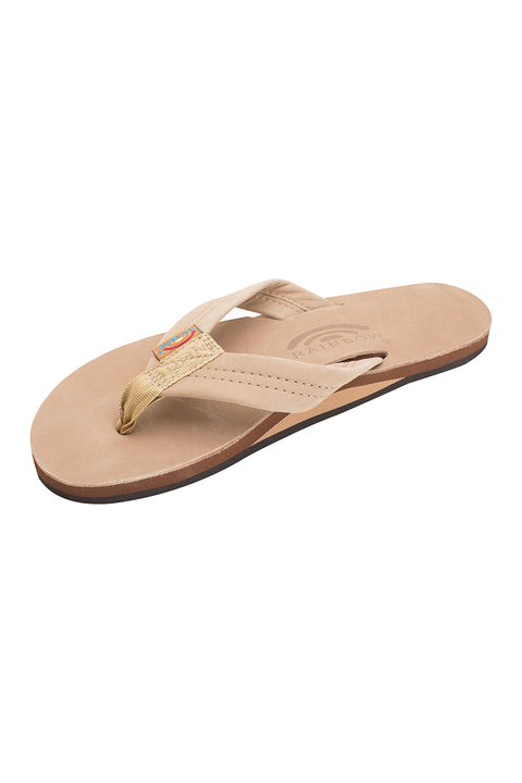 Rainbow Women's Premier Leather Single Layer Sandal - Sierra Brown