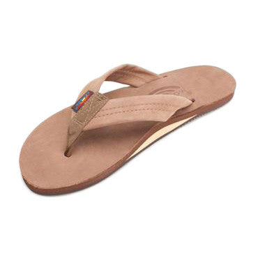 Rainbow Women's Premier Leather Single Layer Sandal - Dark Brown
