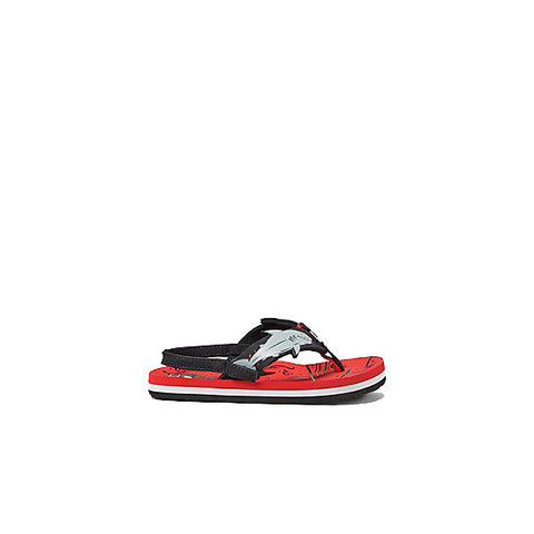 Reef Ahi Shark Sandal - Red Shark
