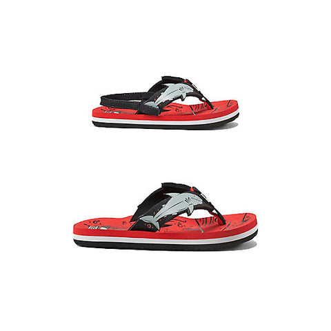Reef Ahi Shark Sandal - Red Shark