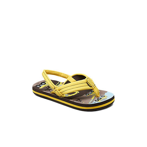 Reef Ahi Sandal - Yellow Trucks