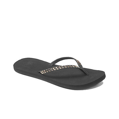 Reef Bliss Embellish Sandal - Black/Bronze